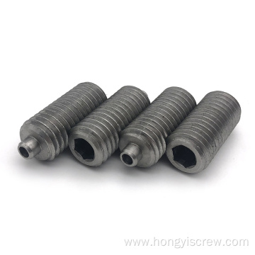 DIN915Stainless Steel Hex Socket Set Screws Dog Point